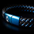 blaues lederarmband herren blue magnet uniqal sale